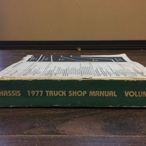 1977 Ford TRUCK SHOP MANUAL Volume 1 Chassis FPS 365-127-77A
